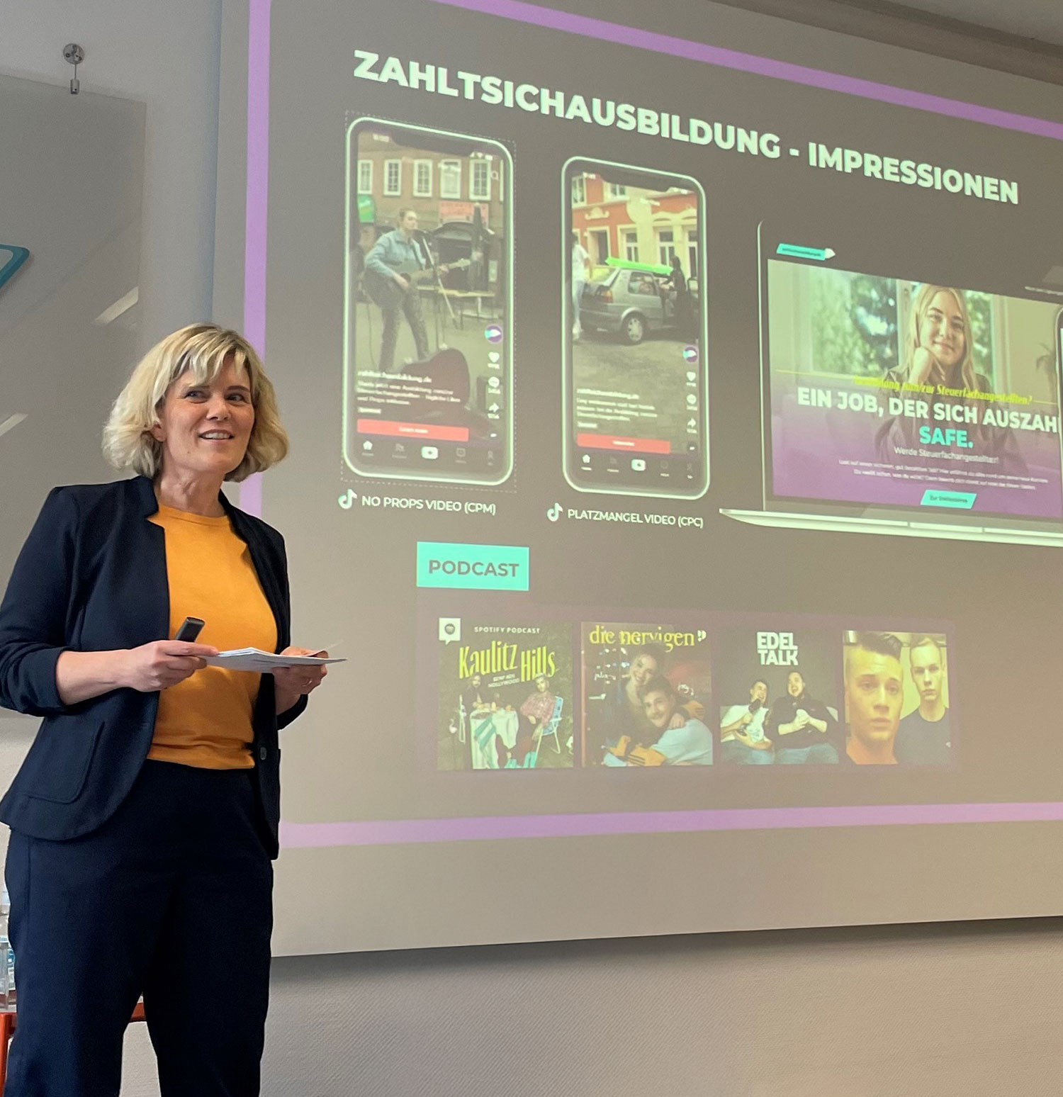Vierhaus RecrutingDay Sprecherin
